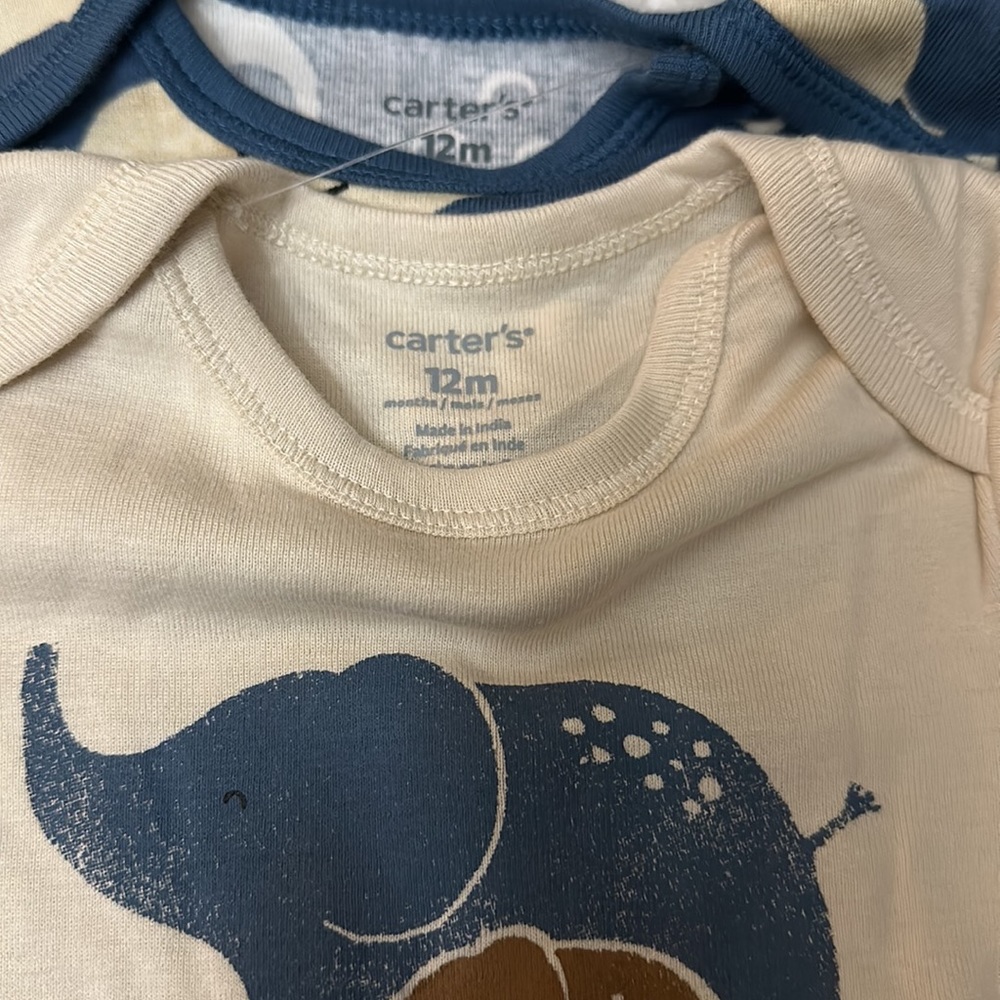 NWT Carter’s baby Set of three one pants and tow tops  size 12 Months - Picture 7 of 15